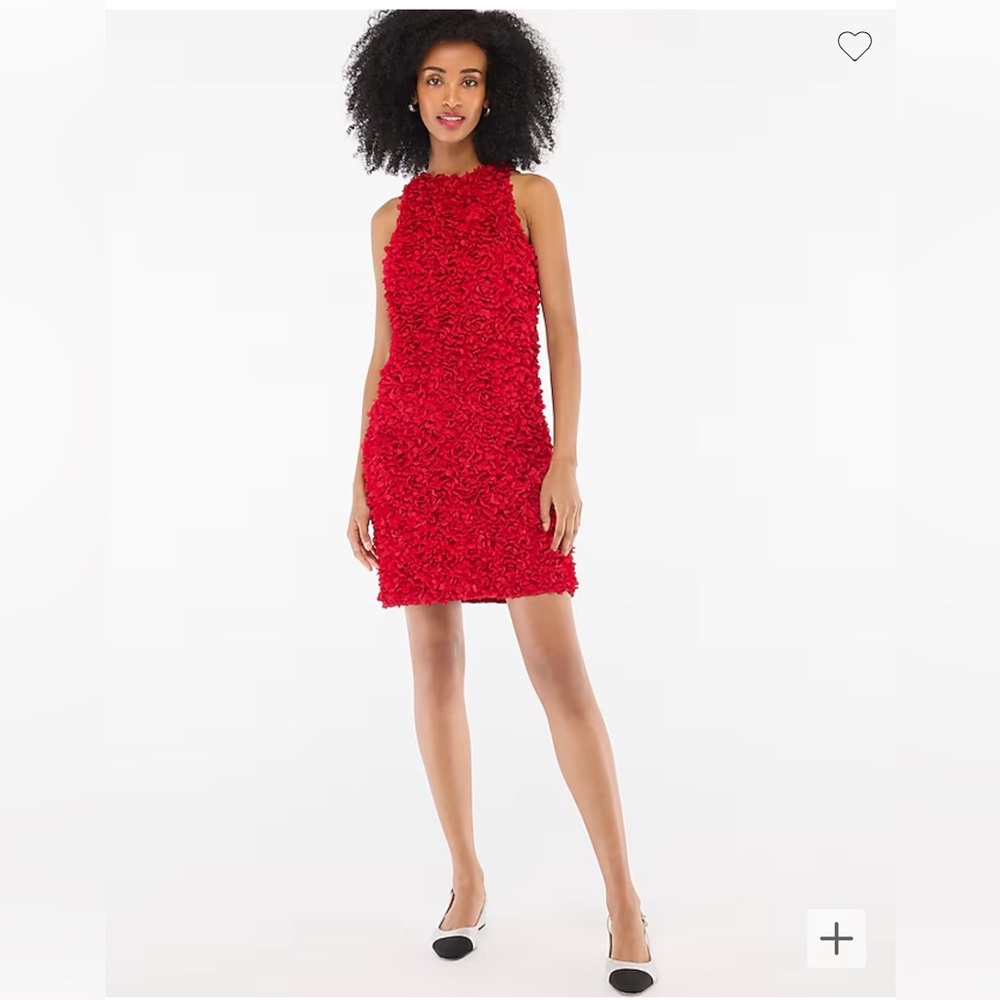 Jcrew Rosette Mini Dress